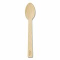 World Centric Bamboo Cutlery, Spoon, 6.7 in., Natural, 2000PK SP-BB-67